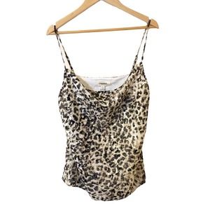 L’agence Tank Kay Cowl Neck Camisole Top 100% Silk XS